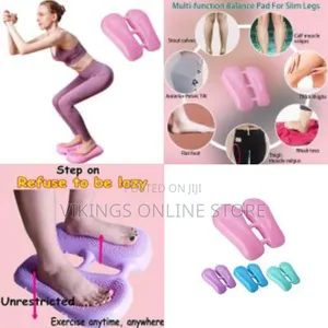 3 in 1 Portable Double Sided Indoor Inflatable Balance Stepper Wobble