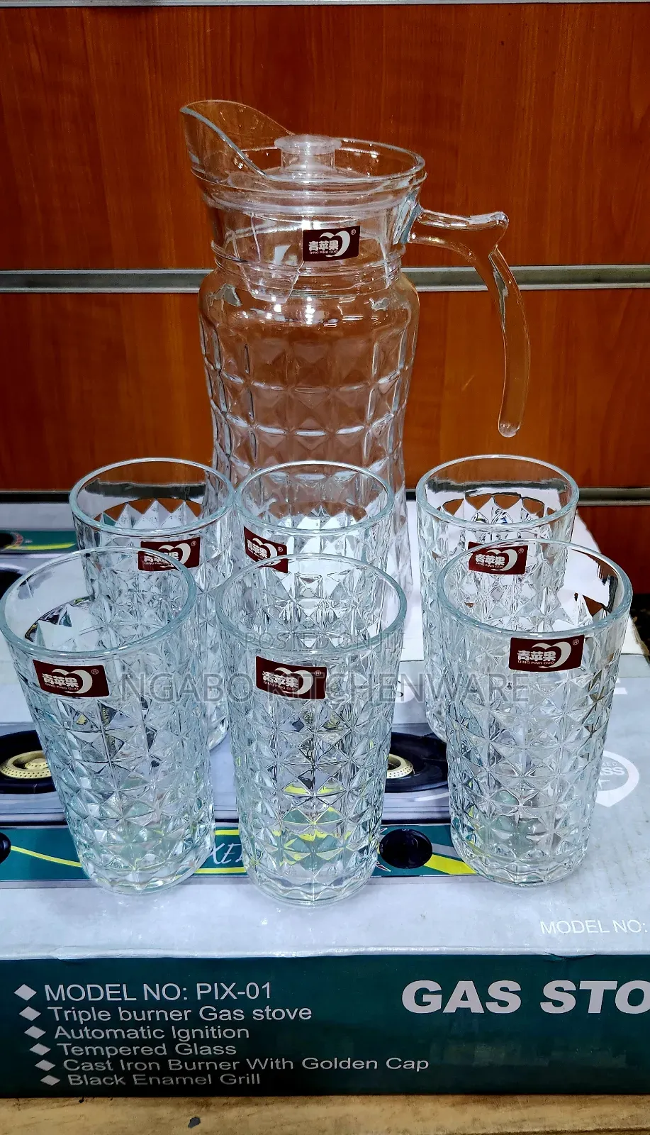 Deli Glassware Beverage Set