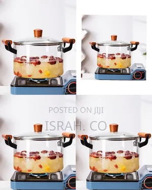Glass Saucepan ( Heat Resistant) 
3.5l