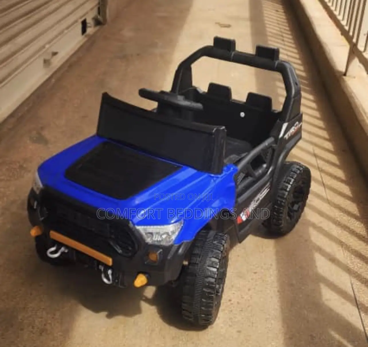 Kids Rechargeable Toy Car Blue