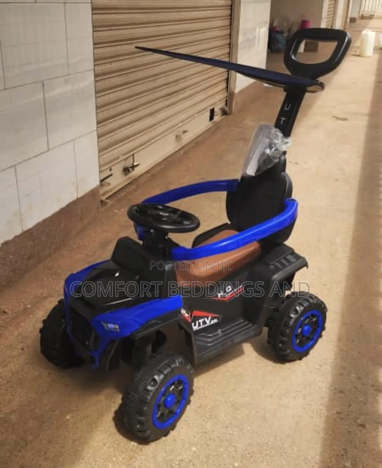 Kids Rechargeable Toy Car Blue
