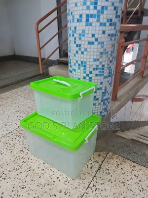 2pcs Plastic Storage Boxes 2pcs Plastic Storage Boxes