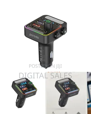Porodo Quick-charge Fm Car Charger