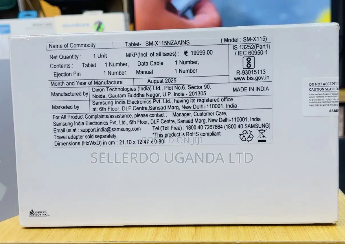 New Samsung Galaxy Tab A9 64 GB Black