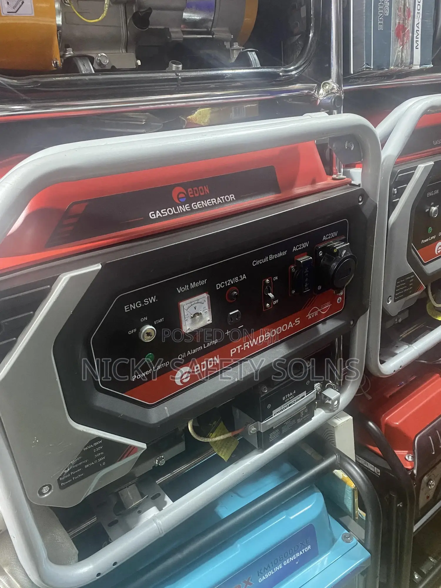 Edon Gasoline Generator 9kva / 9kva