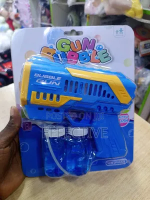 Handheld Bubble Gun Toy.