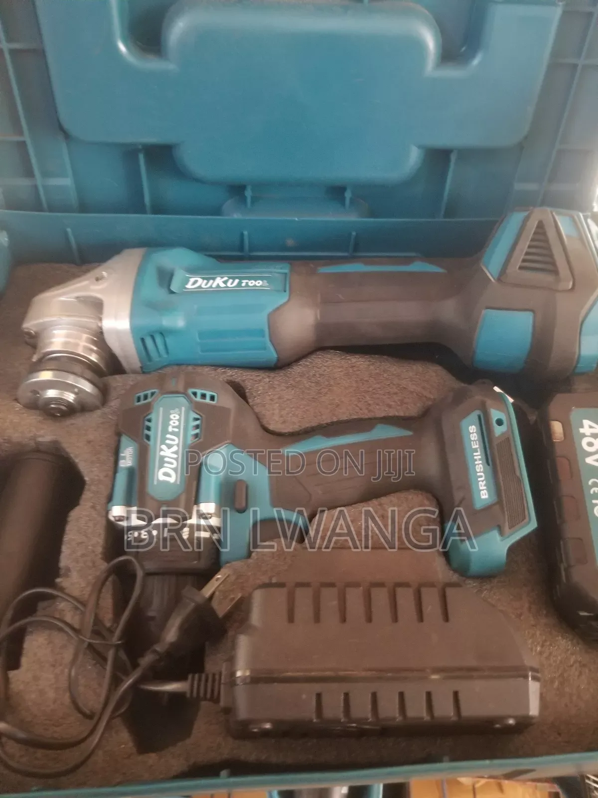 Cordless Grinder and Cordless Drill Full Set