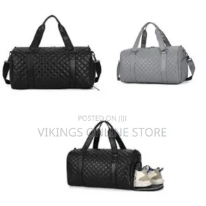 Gym Bag for Women Pu Sports Duffel Bag Workout, Overnight Weekender
