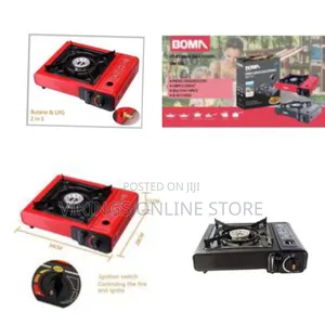 Boma Camping Stove With Carrying Case Portable Propane or Butane Stove
