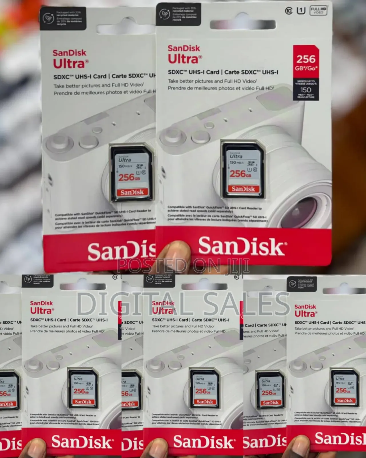 Sandisk Ultra 256gb SDXC Uhs-I Memory Card