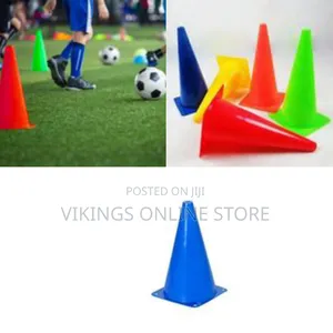 47cm Plastic Traffic Space Cone Marker Set Of6 Field Marking Equipment