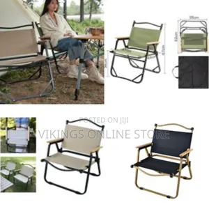 Camping Folding Chair Lightweight Outdoor Furniture Holds 500 LBS High