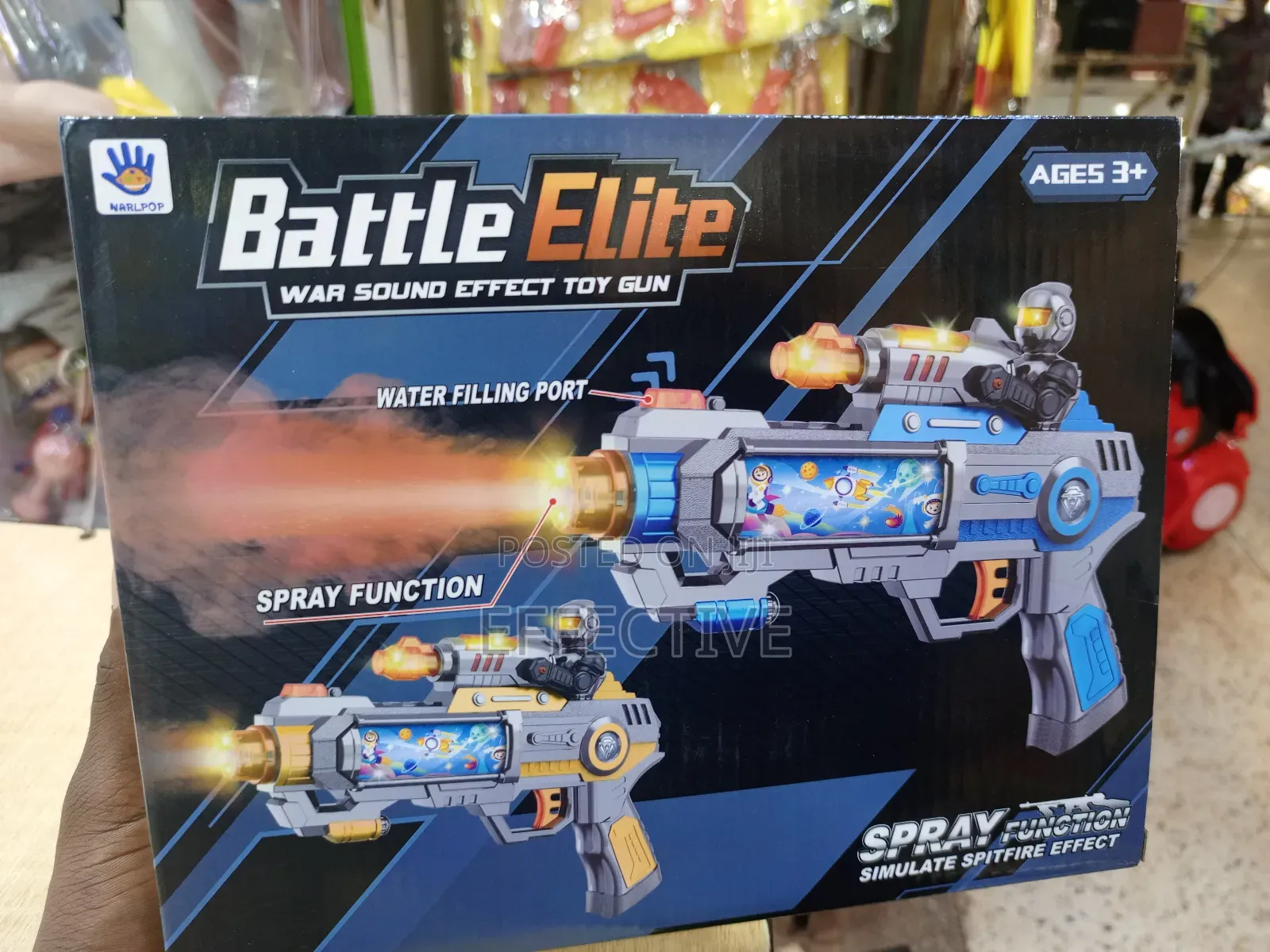 Battle Elite War Sound Effect Toy Gun.