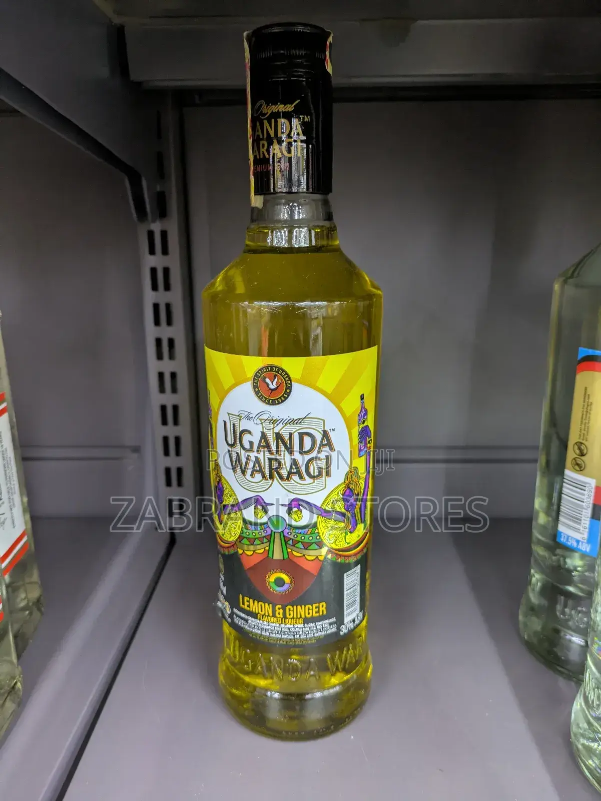 Uganda Waragi Lemon Ginger 750mls