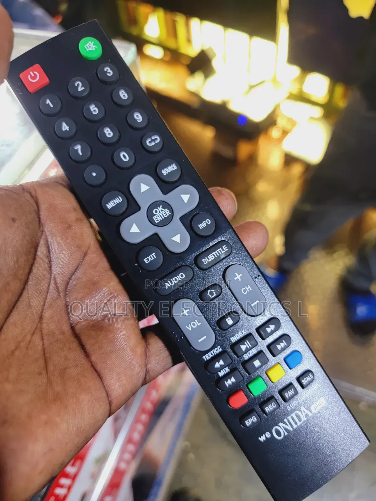 Onida Smart Tv Remote