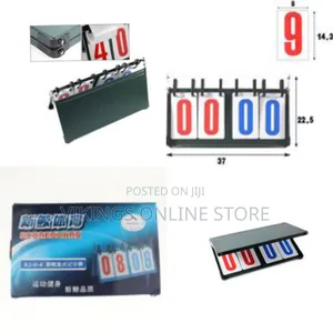 Tabletop Scoreboard Digital 4-Digit Scoreboard Turn