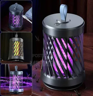 Portable, Rechargeable Electric Bug Zapper and Mosquito Killer Lamp.