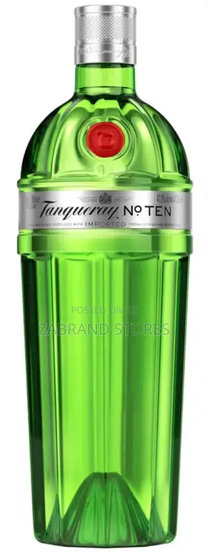 Tanqueray No. Ten Gin, a Premium Spirit Manufactured by Tanqueray