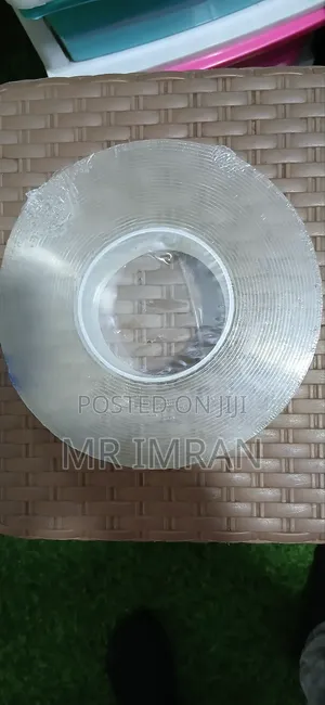Transparent, Heavy-duty Nano Double-sided Adhesive Tape