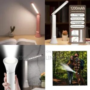 Outdoor Flashlight-Camping Light-Rechargeable Folding Learning
