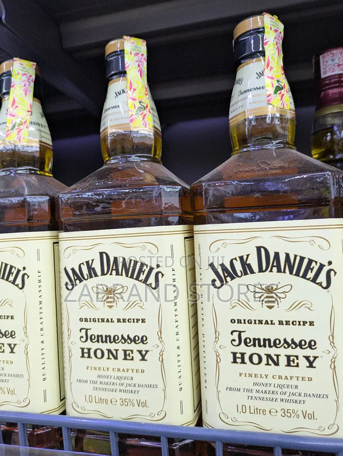 Jack Daniel's Tennessee Honey Liqueur.