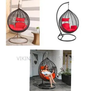 Hanging Basket Chair Ceiling Egg Iron Rattan Single Seater Hammock
