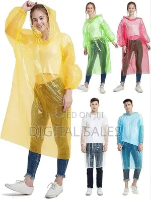 3 Pieces. Unisex Disposable Rain Card