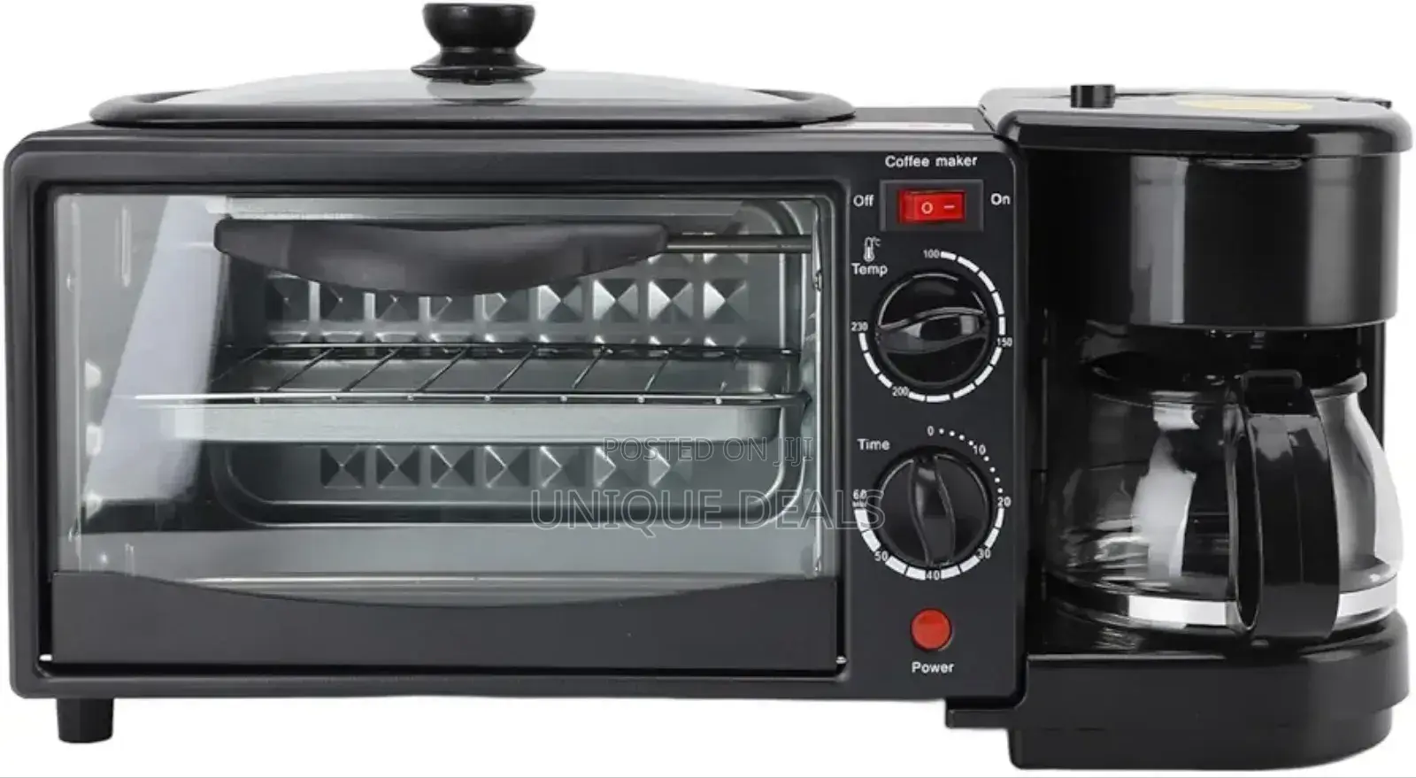 Hoffman 3in1 Electric Breakfast Maker
