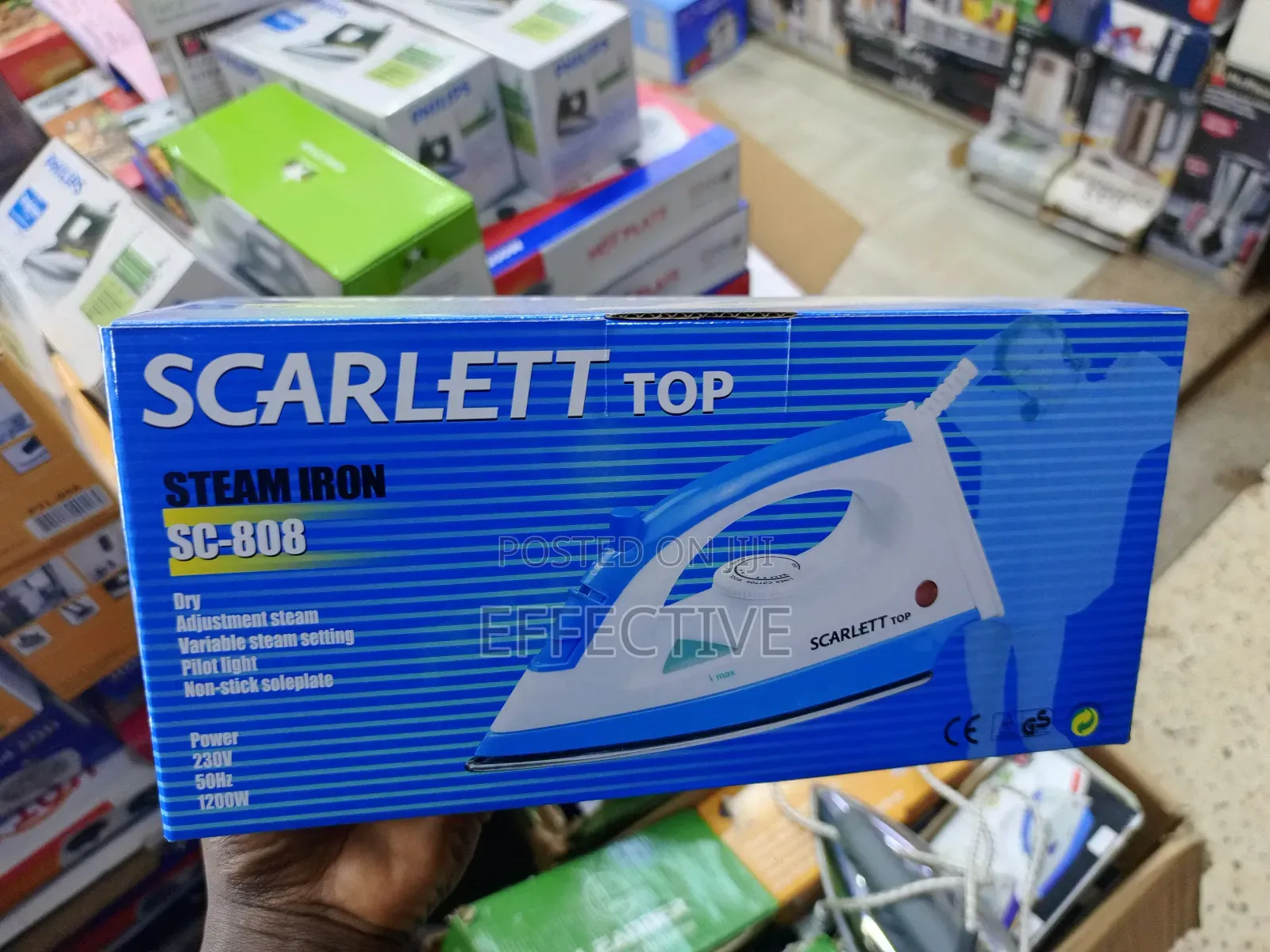 Scarlett Top Sc-808 Steam Iron.