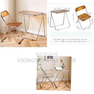 Portable Stackable Folding Tv Acrylic Serving Tray Tables Chair Set