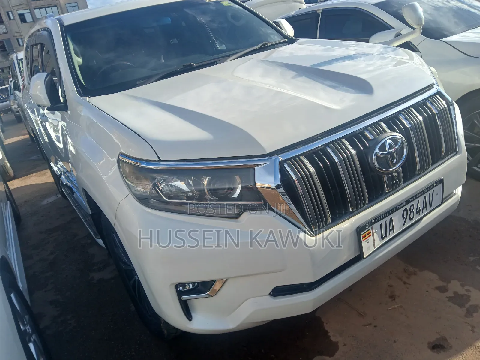 Toyota Land Cruiser Prado 2015 White
