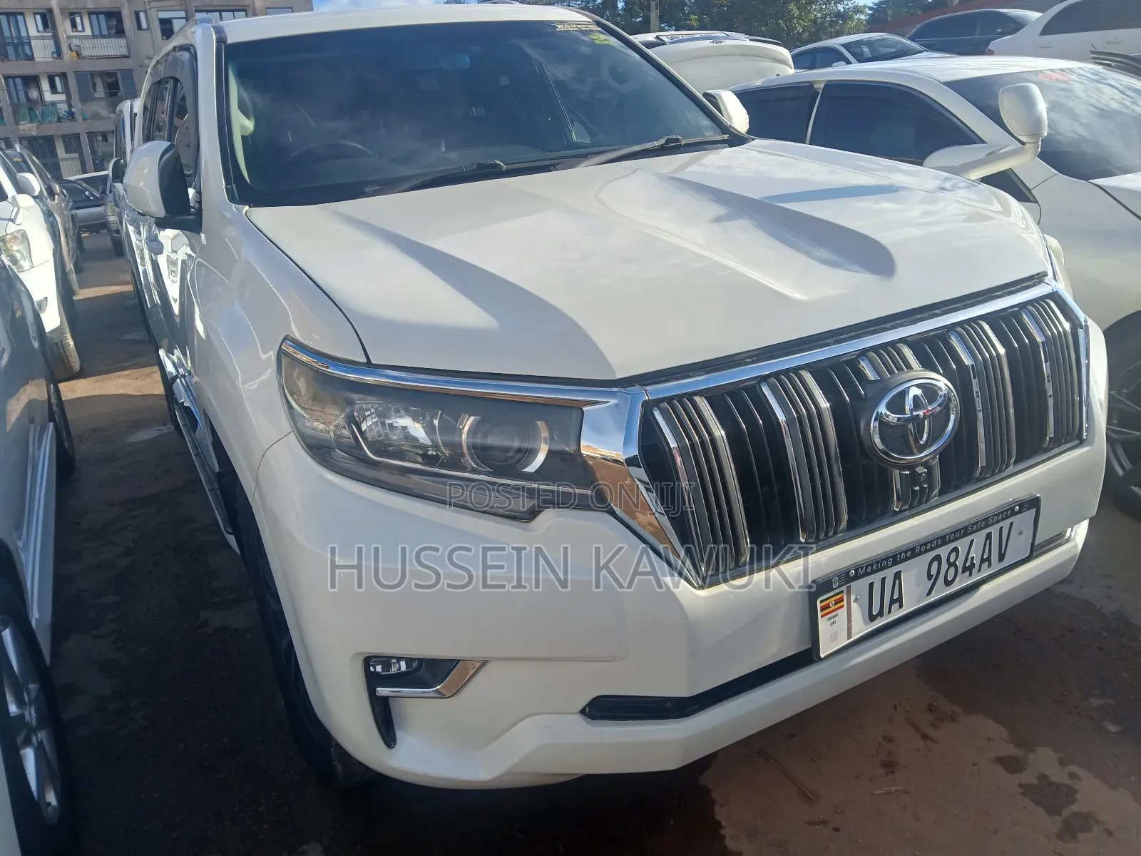 Toyota Land Cruiser Prado 2015 White