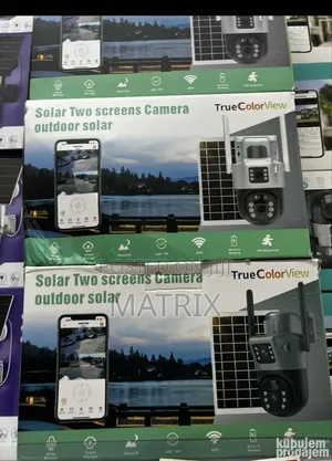 Dual Lens 4g Solar Camera PTZ Security CCTV Outdoor Camera