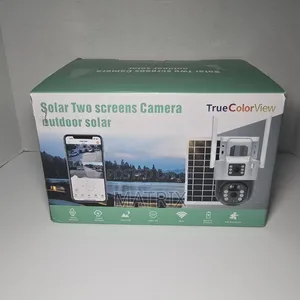 4g Dual Lens Solar CCTV Camera Outdoor True Color View
