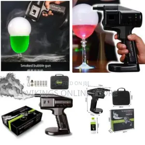 Smoking Gun Cocktail Smoker Kit With Bubble Liquid Essential Oil 2