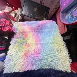 Rainbow Fluffy Carpet