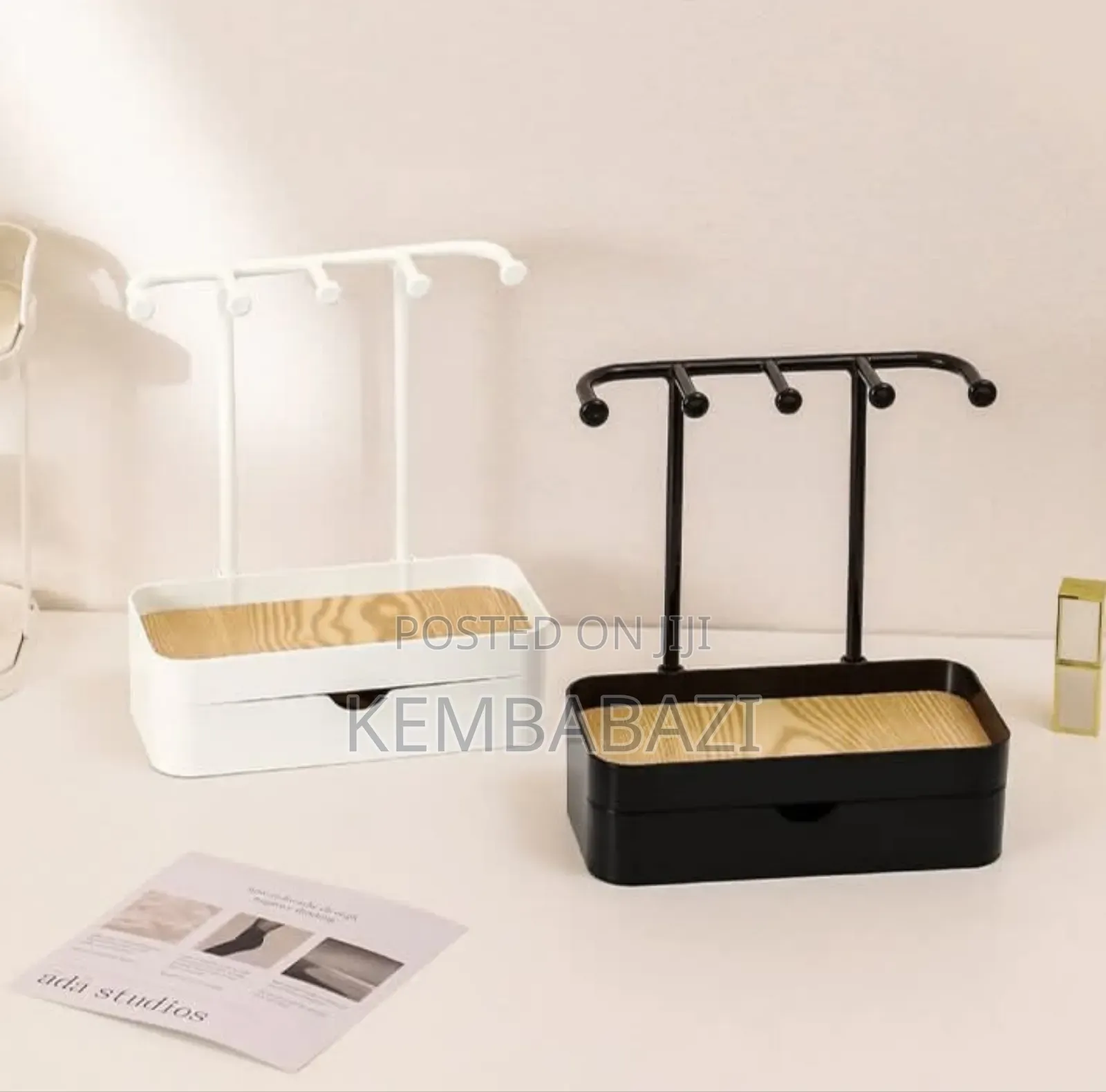 Jewelry Organizer Stand With a Drawer