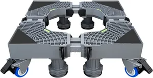 Fridge Stand Mobile Base And 4 Strong Feet For Washing Machine Stand