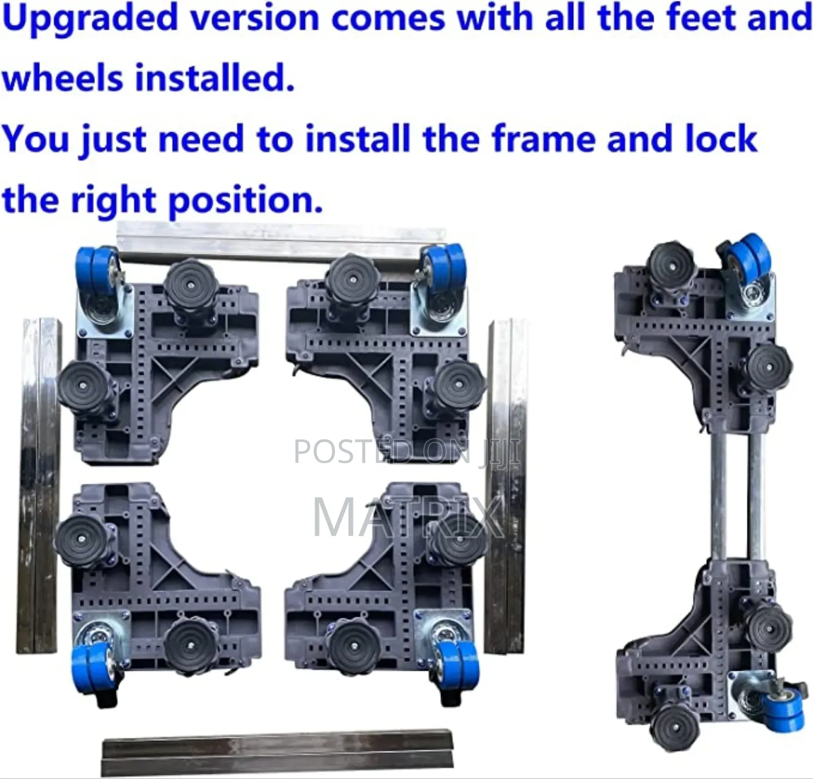 Fridge Stand Mobile Base And 4 Strong Feet For Washing Machine Stand