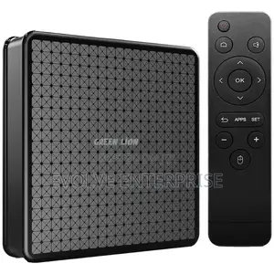 Green Lion Android Tv Box With Remote Control
