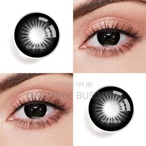 Black Coloured Contact Lenses