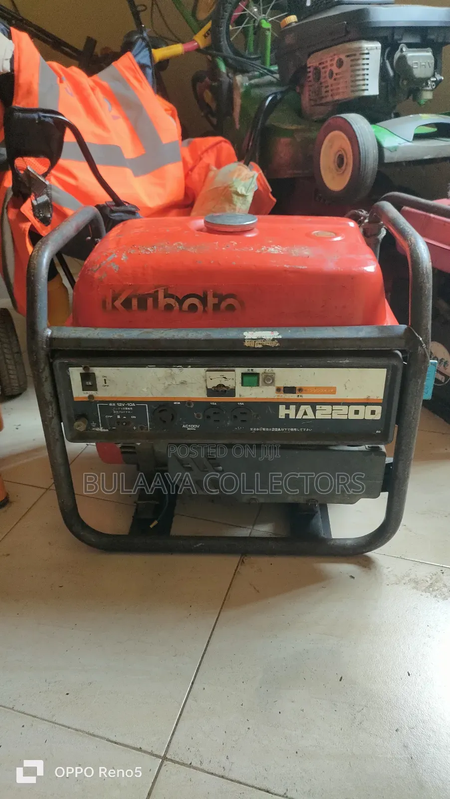 Japanese Kubota Ha2200 Generator, 2200w.