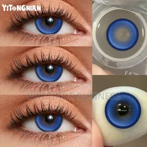 Love Blue Colored Contact Lenses | 1 Year