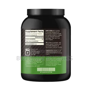 Micronized Creatine Powder, 60-240 Sers