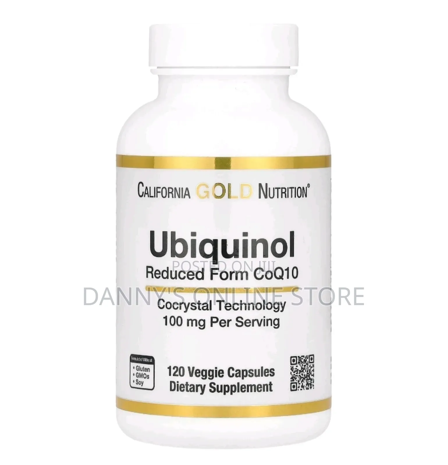 Ubiquinol, Reduce Form Coq10, 100mg, 120 Veggie Capsules