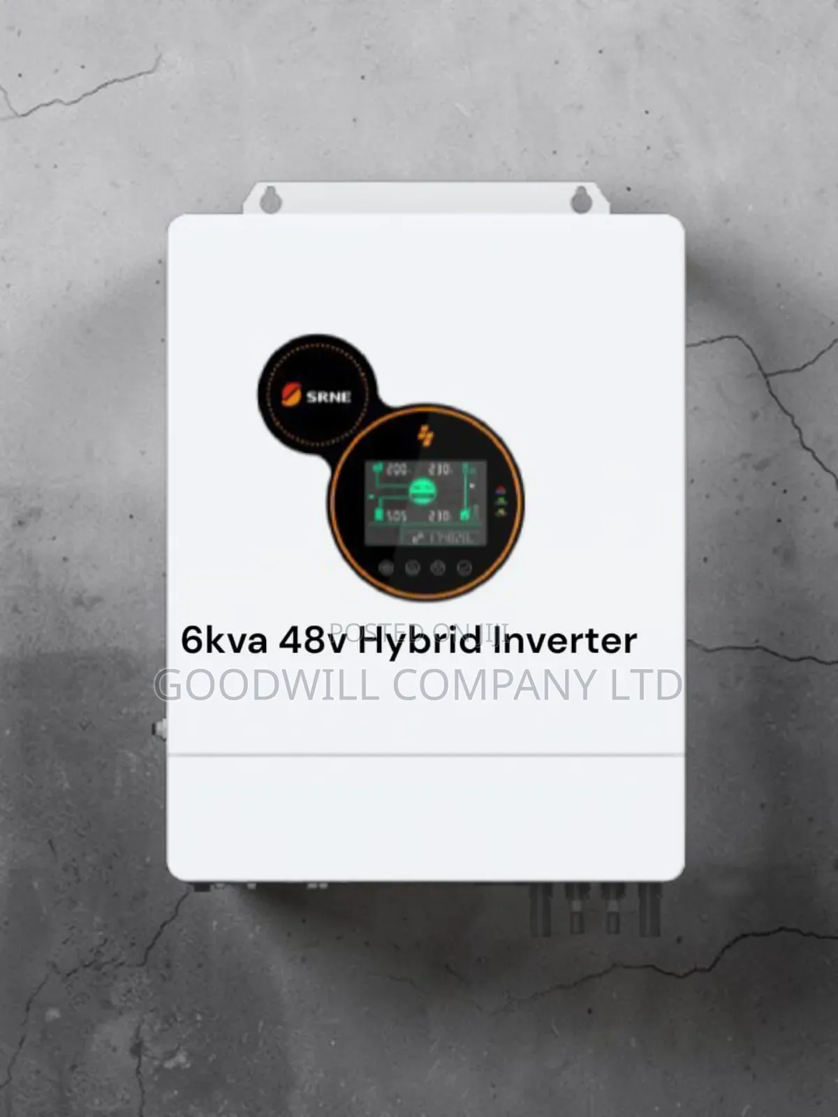 6kva 6000w 48v Srne Hybrid Inverter