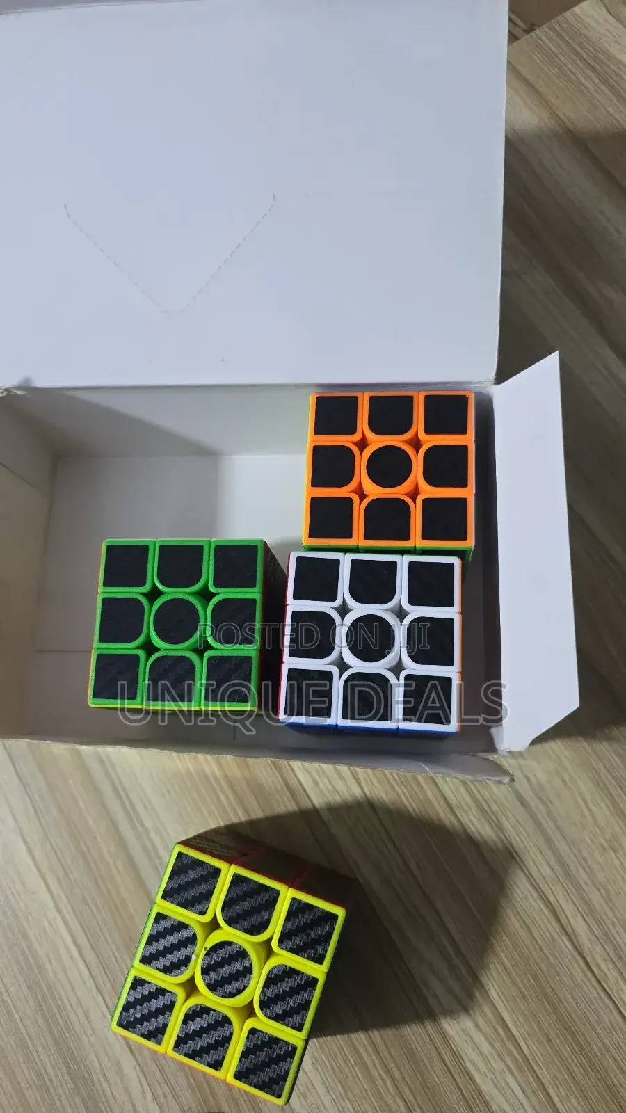 Carbon Sticker Rubik's Cube 3×3×3