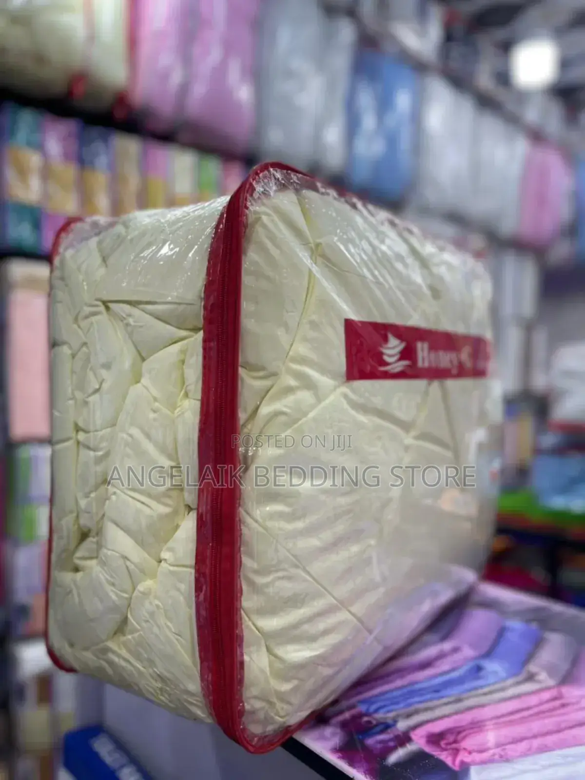Cotton Plain Striped Duvets
