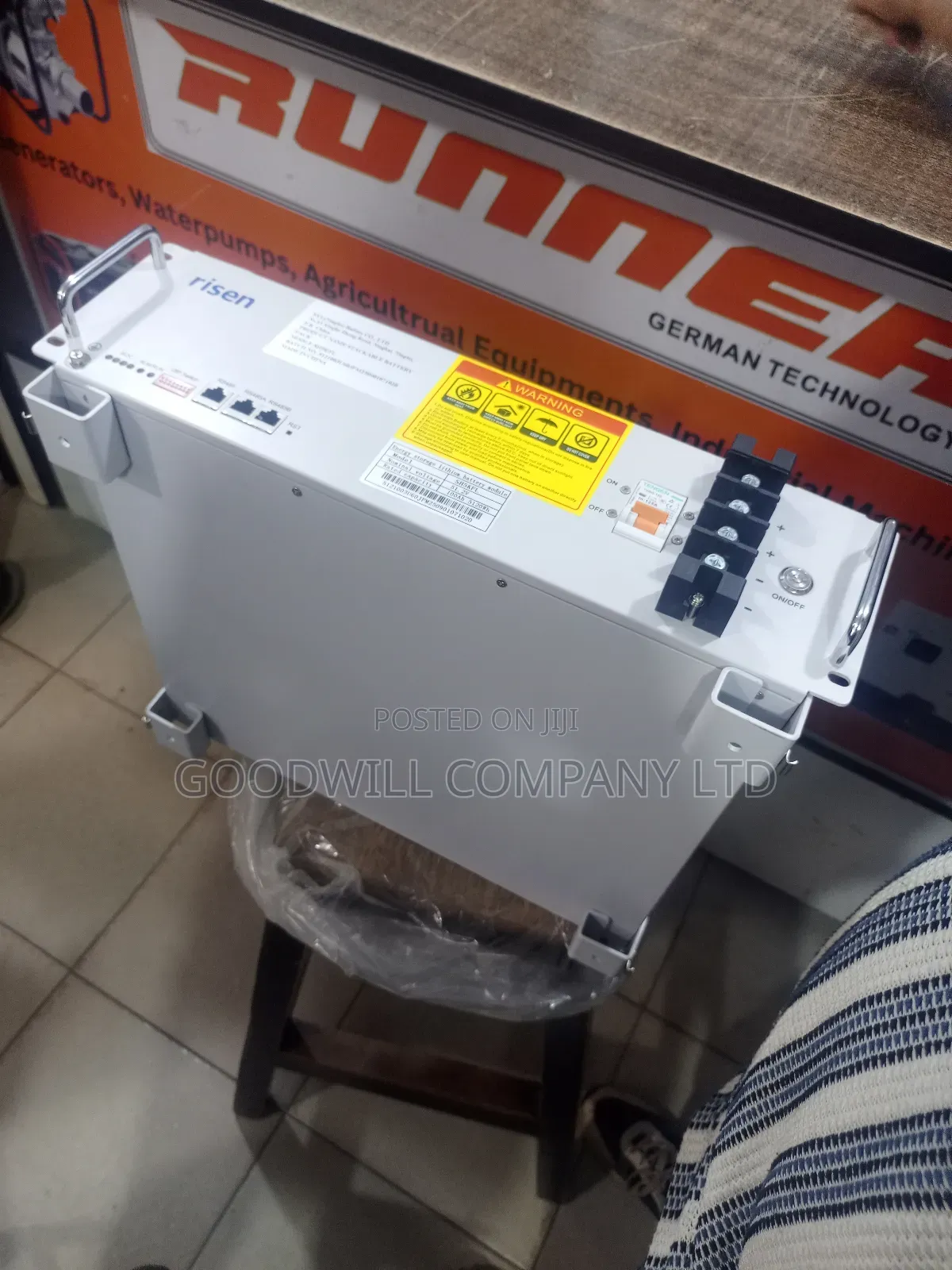 5kwh Floor Placing Risen Lithium Battery