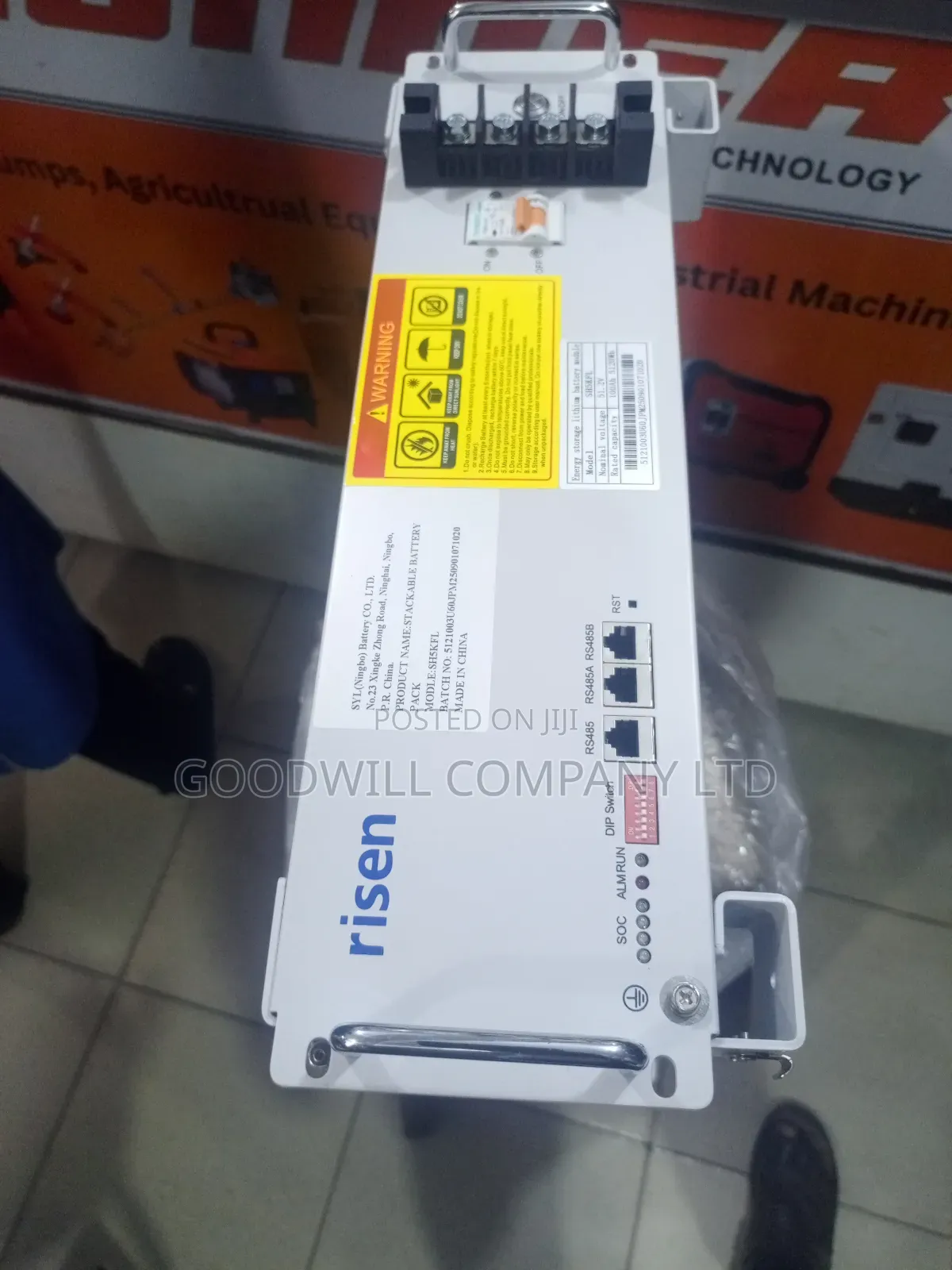 5kwh Floor Placing Risen Lithium Battery